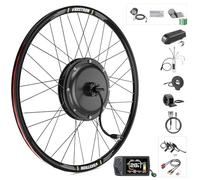 Varstrom Kit de Conversion pour Vélo Électrique Moteur 48 V1000W avec EKD01 Écran LCD pour 27,5" Roue Arrière Kit de E-Bike Moteur Moyeu Roue Électrique