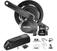 Varstrom TSDZ-2B 36V 250W 48V 500W et Z8 48V 750W et TSDZ16 1000W, Kit Conversion Vélo Électrique avec Écran LCD et Batterie en Option
