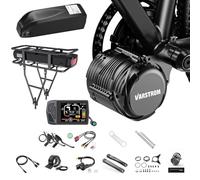 Varstrom TSDZ8 TSDZ2B TSDZ16 Kit de conversion pour vélo électrique Moteur moyen 48 V 750 W 500 W 1000 W 36 V 250 W avec batterie et écran pour BB68-73 mm