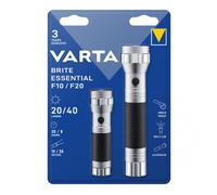 Vart Led Taschenl. Brite Ess. Twinpack 15608 + 15618, Retail Blister