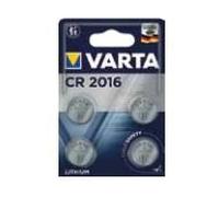 VARTA - Pile électronique lithium CR2016 x 4