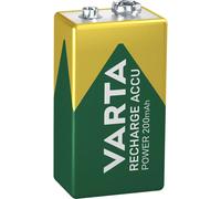 Varta 1 Pile Rechargeable Nimh 9v Prête à L´emploi 200mah