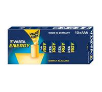 Varta 10x AAA 4103 Batterie à usage unique Alcaline