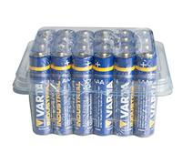 Varta 11582403 Alkaline Batterie, Micro/AAA/LR03, boîte de 24 Bleu/Jaune/Blanc