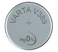 Varta 14501389 V389 Pile Bouton à oxyde d'argent Argenté