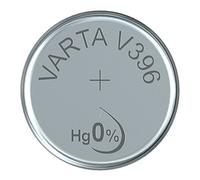 VARTA 14501396 - Pile Bouton V396 de 1,5 V, capacité 25 mAh, système Chimique oxyde d'argent, pour appareils électroniques Quotidiens pour Assurer Une Alimentation optimale en énergie