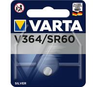 Varta 1x 1.55V V 364, Silberoxid, Bouton/pièce, 1.55 V, 2.15 mm, 6.8 mm, 0.33 g