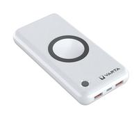 Varta Banque de puissance sans fil + câble de recharge (20000 mAh, 20 W), Chargeur de secours, Blanc