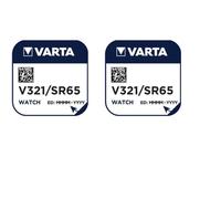 Varta 2 Piles oxyde argent V321 SR65 SR616SW 321 1,55V