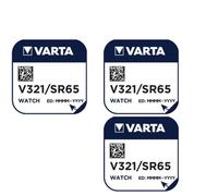 Varta 3 Piles oxyde argent V321 SR65 SR616SW 321 1,55V ( Accessoire alimentation ) -