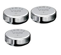 Varta 3 Piles oxyde argent V329 SR731SW Argent