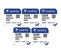 Varta Piles boutons 319 SR527SW (V319) – Lot de 5