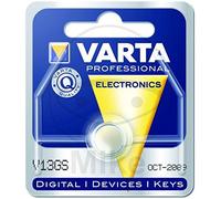 Varta Pile bouton V13GS/V357/SR44 – oxyde d'argent 1,55V, lot de 1, emballage sécurisé