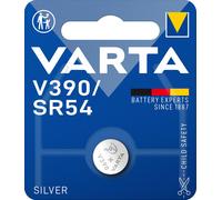 Varta 38508 Professional Electronics SR54 (V390) - Pile bouton à l'oxyde d'argent et au zinc, 1,55 V Pile pour montre