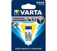 Varta 4061101402 - Pack de 2 Piles alcalines AAAA, 1.5 V Couleur Argent