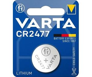 Varta 40866 Professional Electronics CR2477 6477 Lot de 10 Piles Bouton au Lithium 3 V