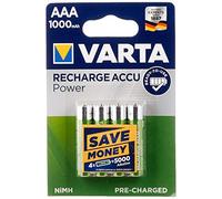 Varta 43471 prêt à l'emploi AAA (Micro) / HR03 (5703) - 1000 mAh, blister - batterie LSD-NiMH (prêt à l'emploi), 1,2 V, pack de 5 (5 x 40 pièces)