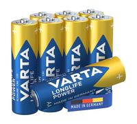 Varta - 4906SO - Piles LR6 High Energy - 6 piles LR6 AA + 2 offertes | LR6 1,5 V, Made in Germany, conservation jusqu'à 10 ans, pour console de jeux, brosse à dents, souris, manette