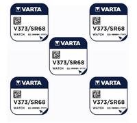 Varta 5 Piles oxyde argent V373 SR916SW SR68 373 1,55V
