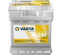 VARTA 540901042K262 Dynamic AGM Batterie de Démarrage 12V 40Ah 420A EN