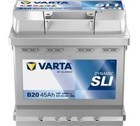 VARTA 545413040K262 Dynamic SLI Batterie de Démarrage 12V 45Ah 400A EN pour FIAT