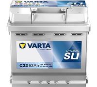 VARTA 552400047K262 Dynamic SLI Batterie de Démarrage 12V 52Ah 470A EN pour VW
