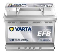VARTA 560500064K262 Dynamic EFB Batterie de Démarrage 12V 60Ah 640A EN pour VW