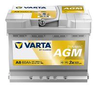 VARTA 560901068K262 Dynamic AGM Batterie de Démarrage 12V 60Ah 680A EN pour VW
