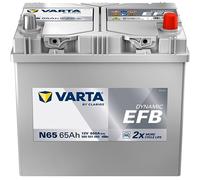 VARTA 565501065K262 Dynamic EFB Batterie de Démarrage 12V 65Ah 650A EN pour KIA
