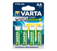 Varta 56766 Batterie 1V2 NiMH 2700mAh AA/R06 4/BLS