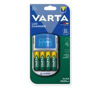 Varta Chargeur LCD 12V USB + 4 Accus 2500 mAh Mignon AA Chargeurs Universels