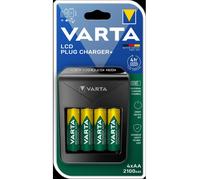 Varta 57687101441 Chargeur De Réseau Pour 4 Piles AA 2100mAh