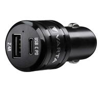 Chargeur USB pour voiture - 12/24 V - 2 ports type C et USB A VARTA