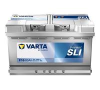 VARTA 580400074K262 Dynamic SLI Batterie de Démarrage 12V 80Ah 740A EN