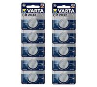 Varta 6032201401 Professional Pile bouton au lithium CR2032 , Pack de 10