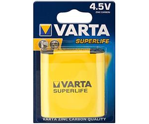 Varta 72477 3R12/Flat (2012) - Batterie chlorure de Zinc 4 5 V