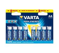 Varta Piles alcalines AA (LR6) LongLife Power 1,5V – Lot de 8