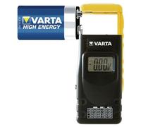 Varta 891101401 testeur de piles et d'énergies Noir et Jaune