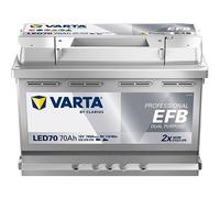 VARTA 932070076K312 Professional EFB Dual Purpose Batterie de Démarrage 12V 70Ah