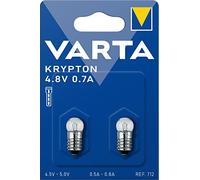 VARTA Ampoules 712, lot de 2, 4,8V, 0,7A
