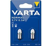 VARTA Ampoules 720, lot de 2, 3,7V, 0,3A