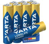 Varta Piles LONGLIFE POWER LR03/AAA 8 pièces