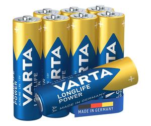 Varta Batterie 1x8 Longlife Power Mignon Aa Lr06