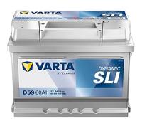 VARTA Batterie 60, Ah 540, A/EN 560409054K262 L 242mm B 175mm H 175mm Compatible avec VW Golf II 3/5 portes 19E, 1G1 Coccinelle Transporter T3 Minibus 25 Corrado 53i Polo II Coupé 86C, 80, OPEL