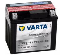 Varta Batterie AGM 12 V 5 Ah YTZ7S-4 / YTZ7S-BS