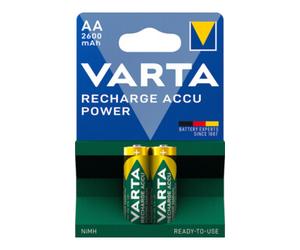 Varta Batterie d´accumulateur 1,2 V 2600 mAh R6-AA-Mignon HR6 2 2pces/blister VARTA Quantité:1