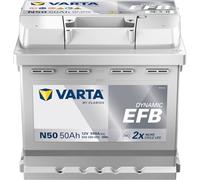 Batterie de démarrage Varta Blue Dynamic EFB L1 N50 12V 50Ah / 550A