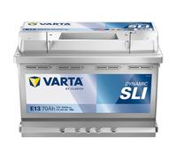 VARTA Batterie Démarrage pour Voiture E13 70Ah 640A Dynamic Sli - (278x175x190