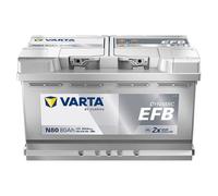 VARTA Batterie Démarrage pour Voiture N80 80Ah 800A Dynamic Efb - (315x175x190