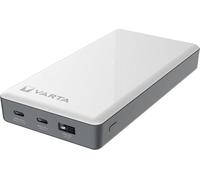 VARTA Energy 20000 Lithium Polymère (LiPo) 20000 mAh Noir, Blanc, Powerbank
